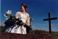 Drei Lililien, drei Lilien, die pflanzt ich auf ein Grab ...